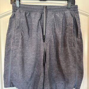 Men's Medium Grey Lululemon Pace Breaker Linerless Short 7"